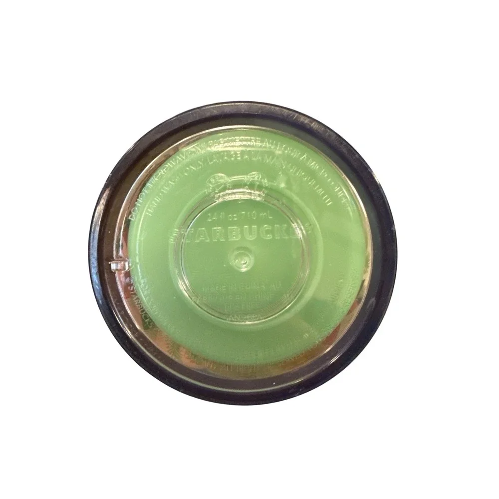 Starbucks Christmas 2021 Green Poinsettia 24oz Venti Tumbler  Color Changing NEW